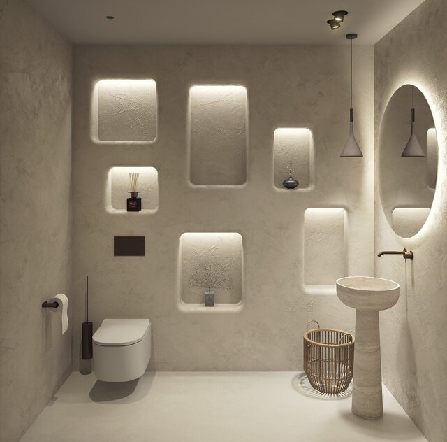 I offer high-quality architectural renderings of bathrooms image 23