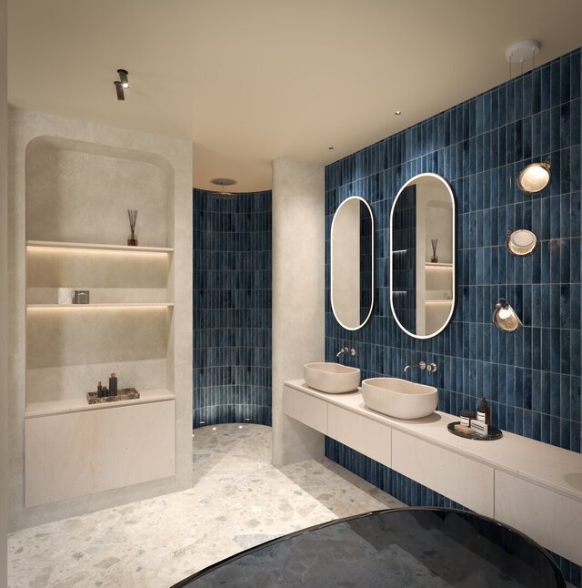 I offer high-quality architectural renderings of bathrooms image 4