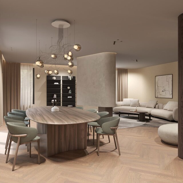 I design high-quality 3D architectural visualization for your project image 2