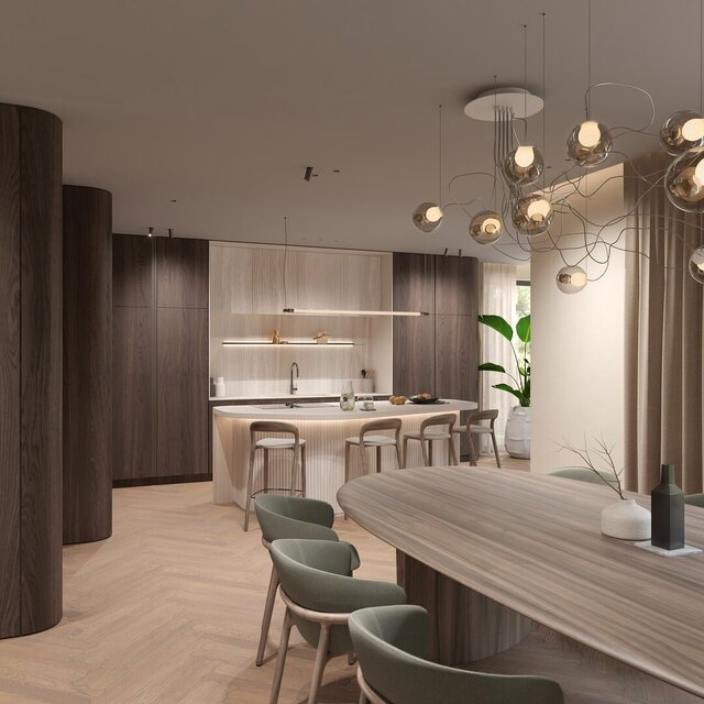 I design high-quality 3D architectural visualization for your project image 3