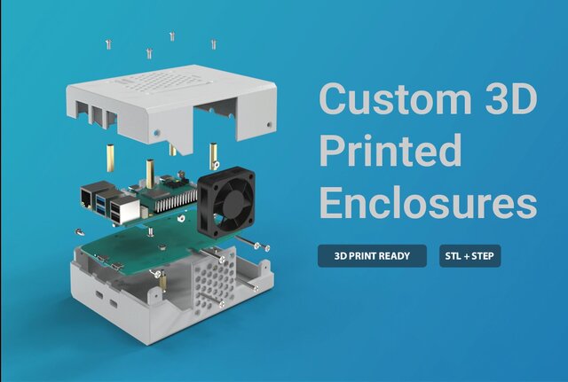I will design PCB enclosures or product casing for 3D printing image 1