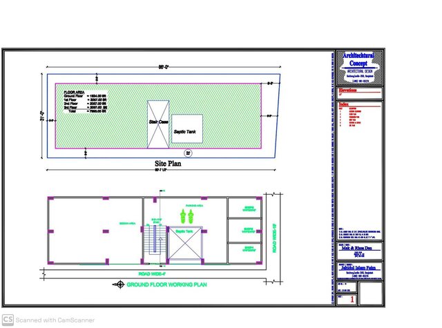 I will design creative architectural plans for builders and contractors in AutoCAD image 2