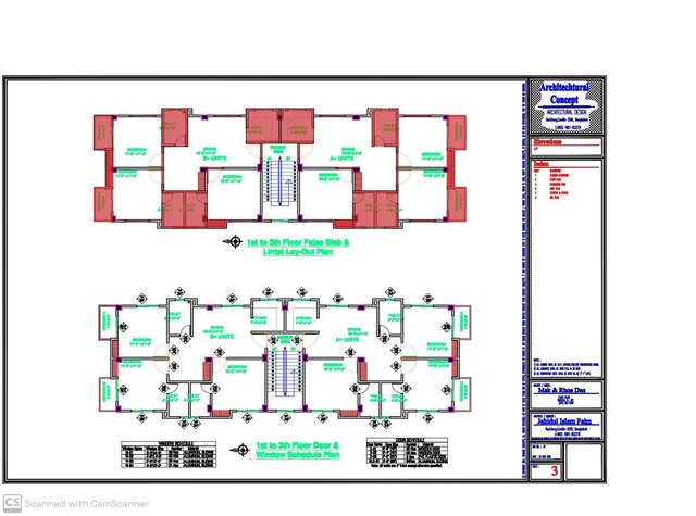 I will design creative architectural plans for builders and contractors in AutoCAD image 5