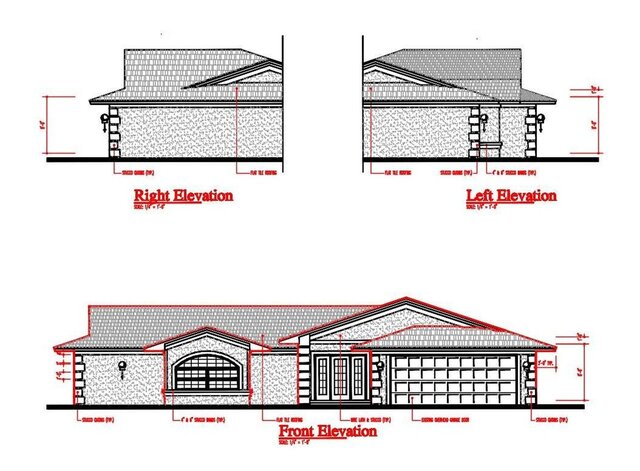 I will create professional building elevations, facades in AutoCAD image 2