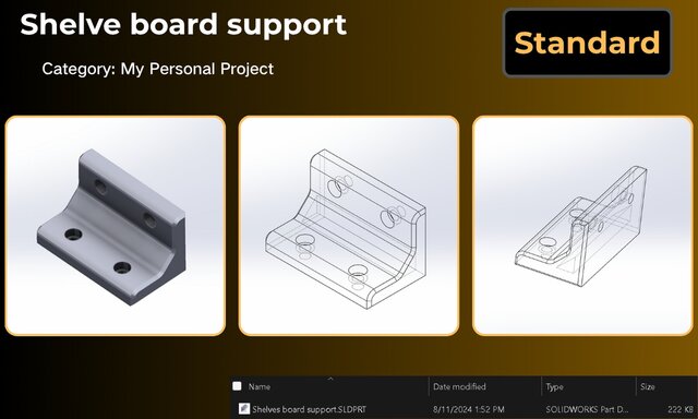 I design 3D CAD models based on your 2D engineering drawings / sketches / photos image 6