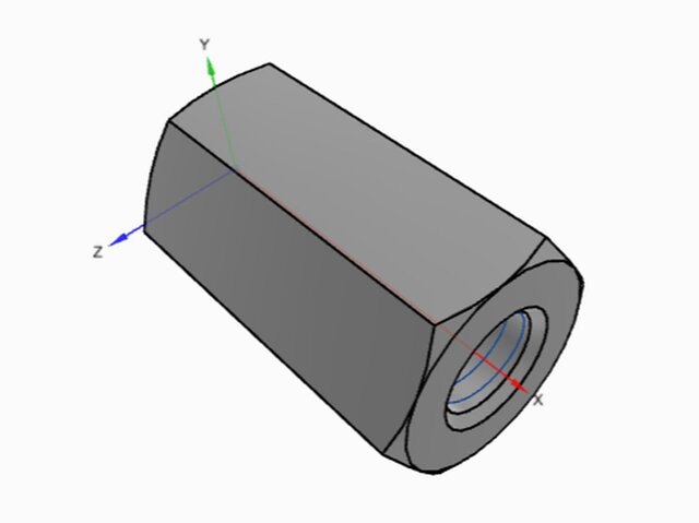 I design hexagon nuts for manufacturing and product development image 1