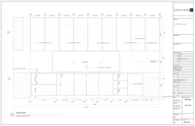 I will design and create detail Shop drawings for Architectural Millwork. Kitchen, bathrooms, etc. image 3