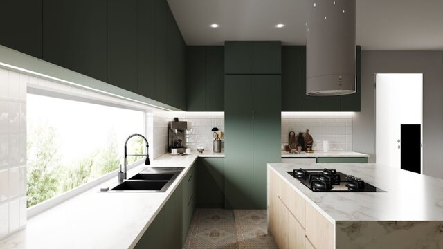 I will design and create detail Shop drawings for Architectural Millwork. Kitchen, bathrooms, etc. image 2