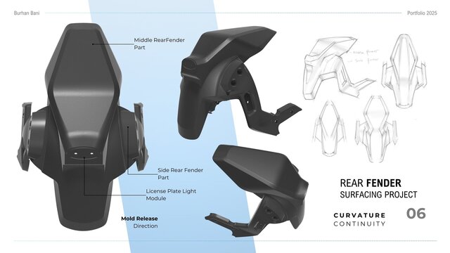 I deliver smooth class A surfacing for automotive or industrial parts image 3