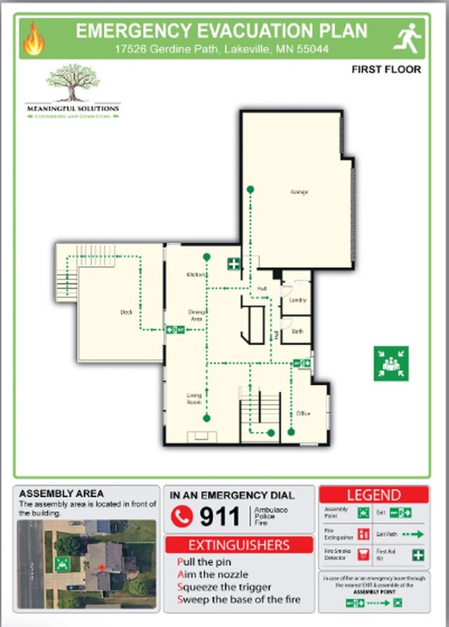 I will design fire evacuation plan and fire escape routes image 2