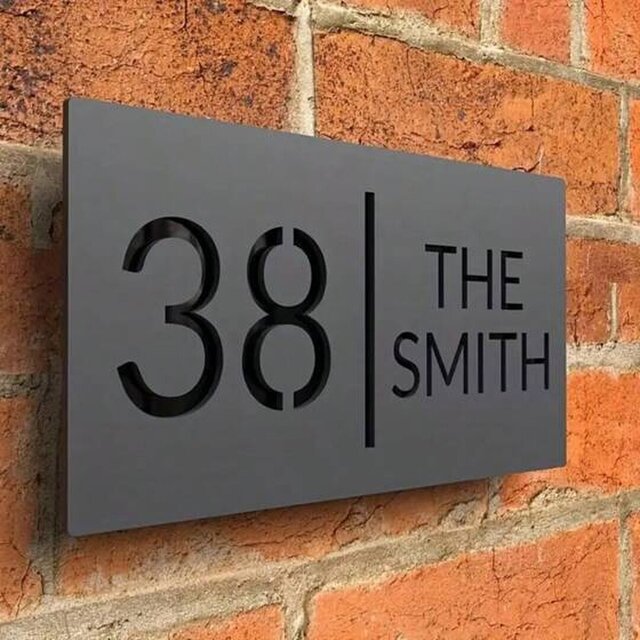 I will design decorative street signs or decorative panels out of sheet metal image 1