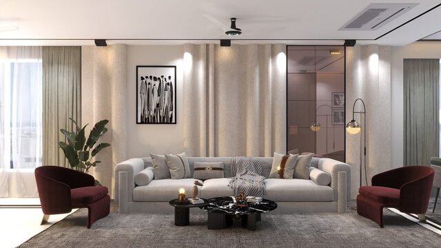 I will create realistic interior and exterior 3D visualizations for your architectural project
