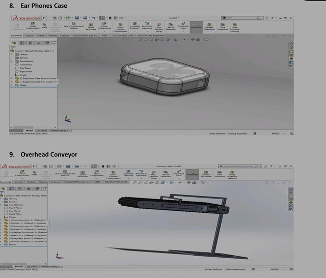 I will create 3D mechanical designs for new products image 6