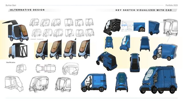 I design forming development concept from ideation sketch to definitive 3D form image 6
