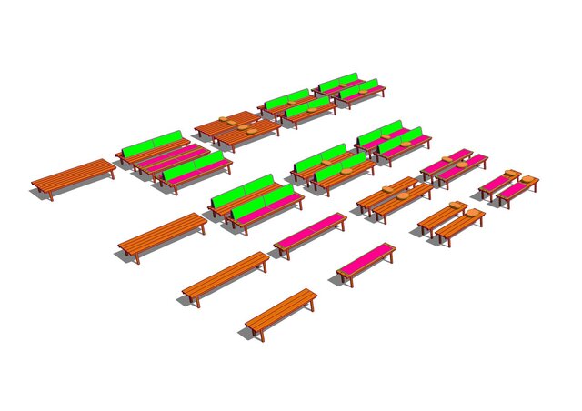 I will create detailed, parametric and lightweight furniture Revit families image 7