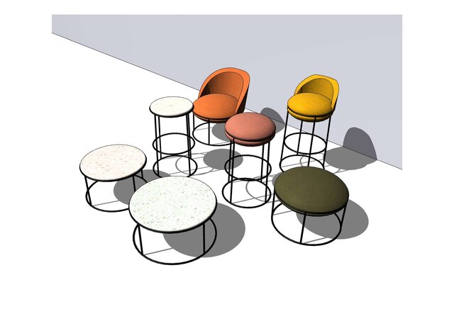 I will create detailed, parametric and lightweight furniture Revit families image 1