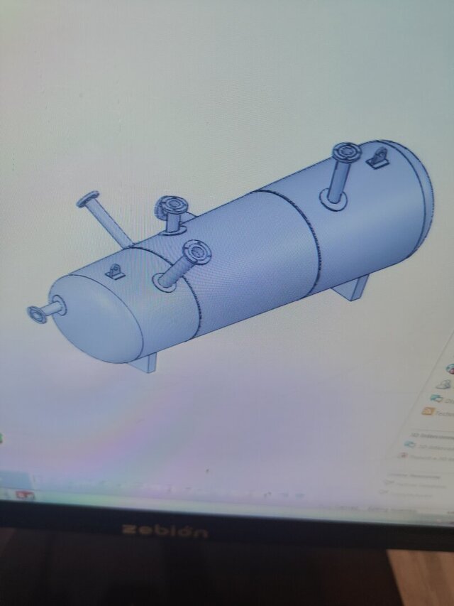 I will create 2D drawings and 3D Model of pressure vessel with  compliance of ASME SEC 8 DIV 1 image 4