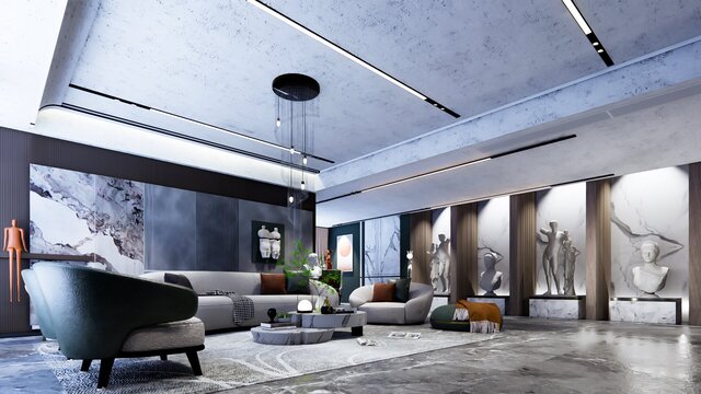 I offer professional 3D interior design and rendering for your space (AutoCAD, Revit, SketchUp) image 5