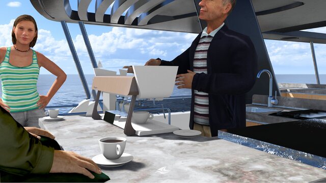 I offer marine product 3D rendering and yacht visualization services image 1