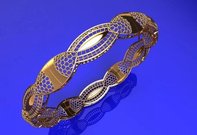 I will create Kuwaiti style bangle design for you image 1