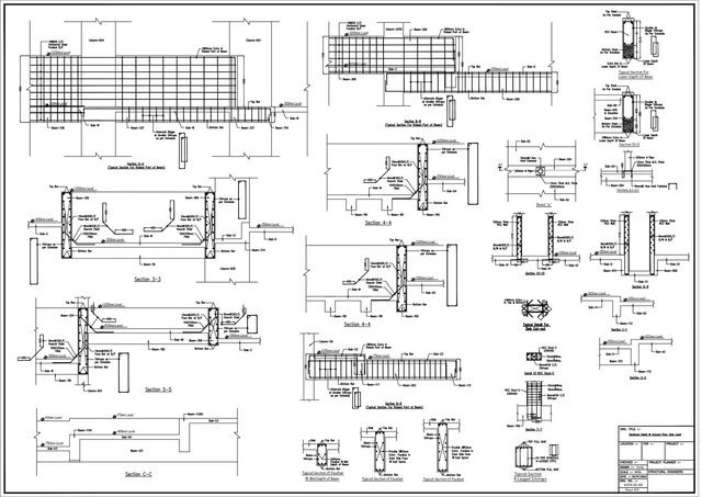 I will professionally shape your drawings as precast detailer & structural draftman image 24