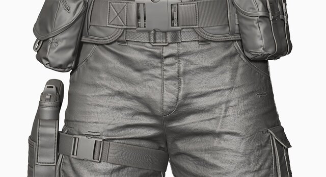 I will model 3D character, metahuman, stylized character and rigging image 14