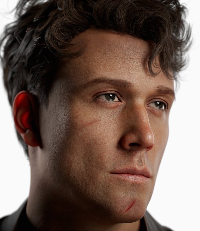 I will model 3D character, metahuman, stylized character and rigging image 11