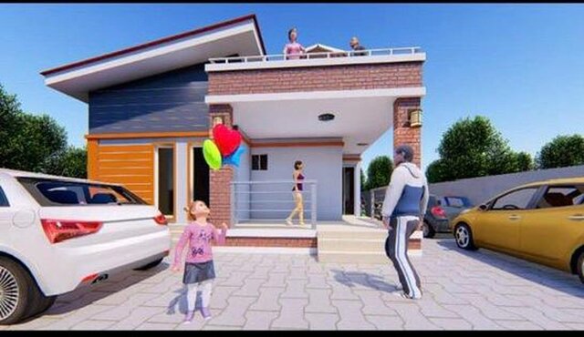 I will create both 2D and 3D architectural drawings for you image 1