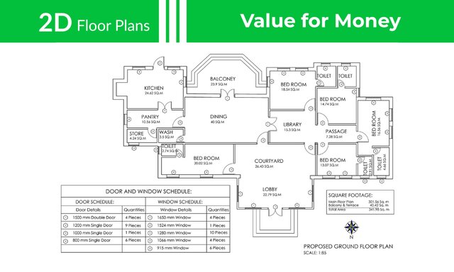 I will create your 2D floor plans in 6 hours image 6