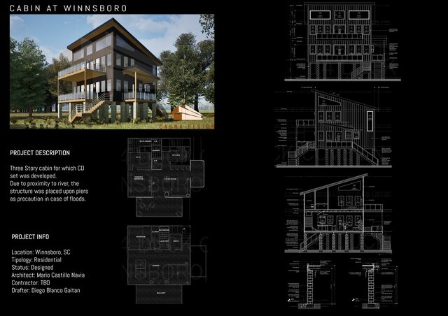 I offer architectural drafting and rendering services with US standards image 3