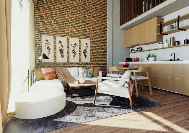 I offer space planning service and redesign an existing plans. image 2