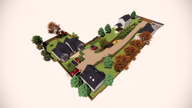 I design high-quality architectural renderings for houses image 1