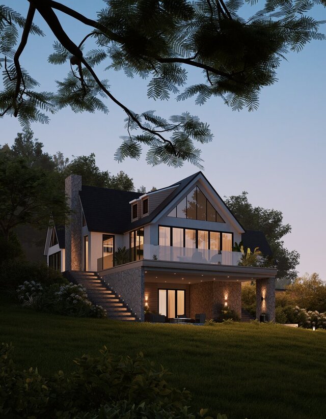 I will create photorealistic architectural 3D renderings with D5 Render image 26