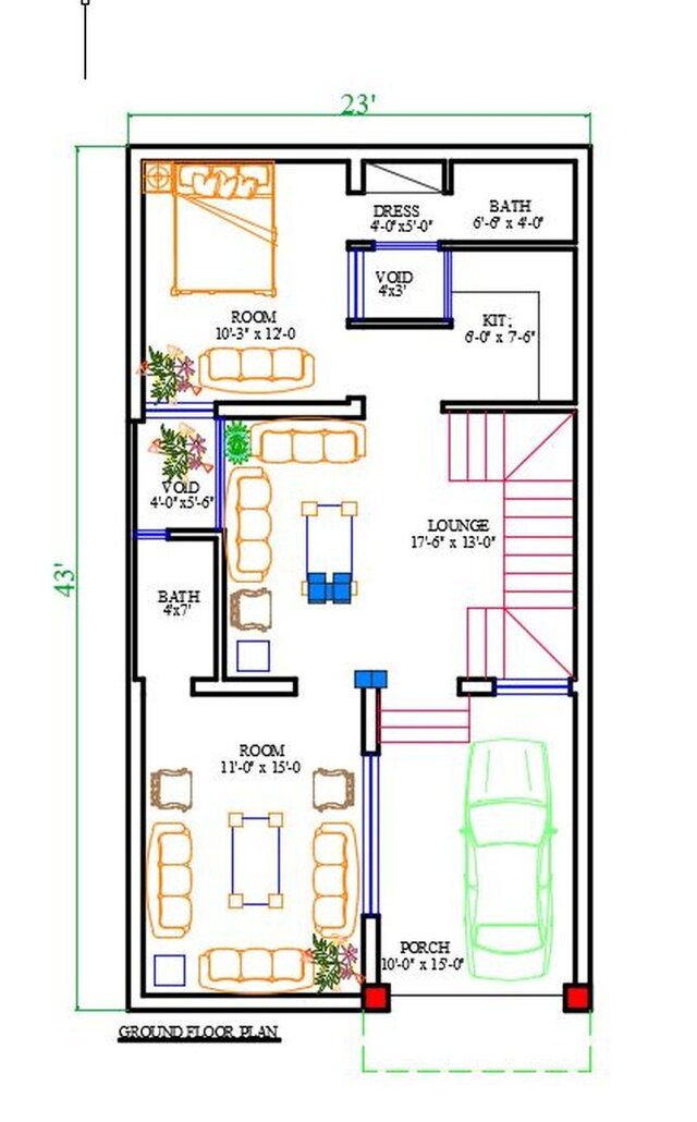 I will be your architect draftsman for 2D house plans 2D floor or 3D floor plan blueprints site plan image 7