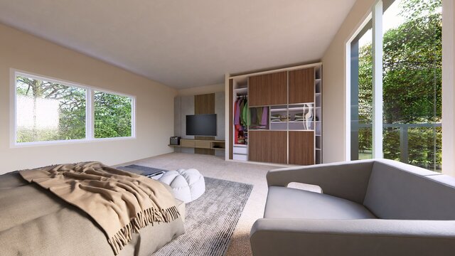 I offer 3D design packages for architectural renderings