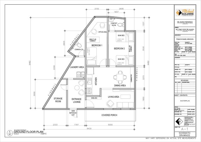 I offer 2D CAD drafting for floor plans and construction plans