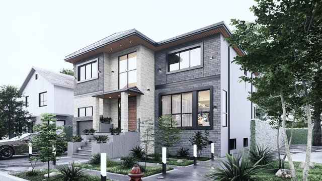 I will create professional 3D architectural renderings and visualizations image 2