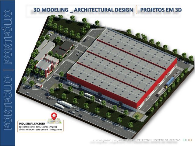 I will create 2D and 3D rendering of your project for architectural models & BIM