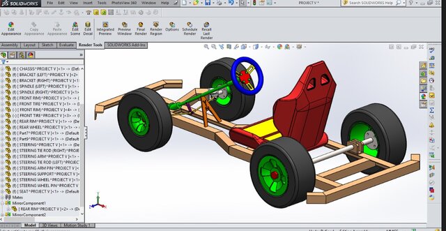 I will create SolidWorks 3D models and engineering drawings image 2