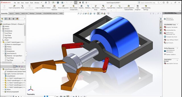 I will create SolidWorks 3D models and engineering drawings image 4