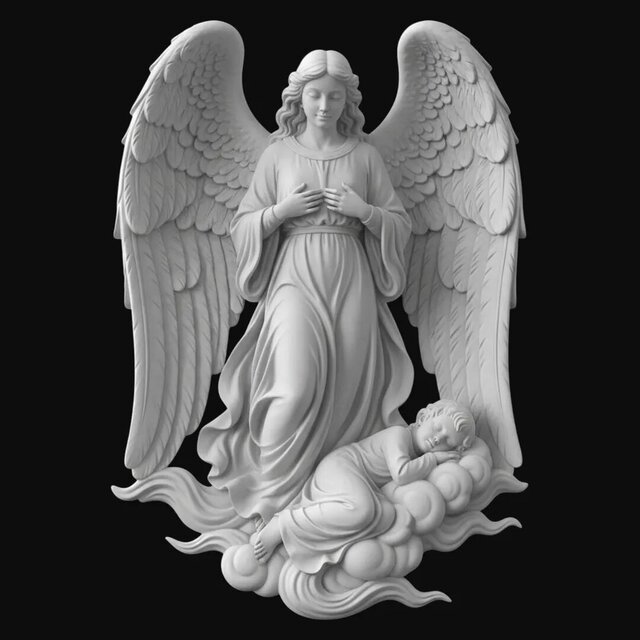 I will create detailed 3D relief models for CNC or 3D printing image 2