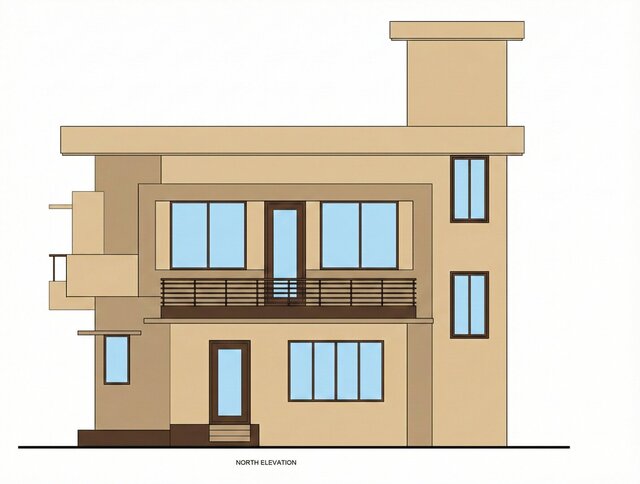 I offer architectural 2D drawings, 3D exteriors and interior design renderings image 2