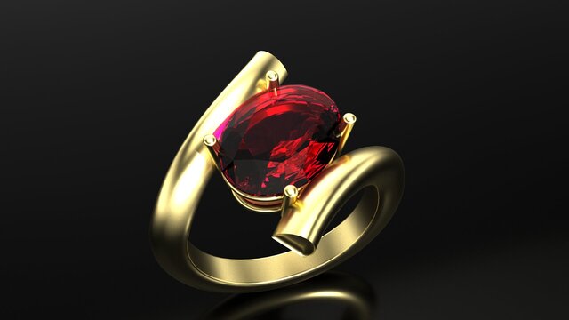 I will create professional 3D jewelry designs and CAD models for manufacturing image 3