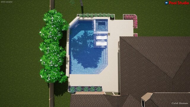I offer luxury pool designs & outdoor living 3D models image 23