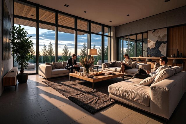 I offer 3D renders for landscapes, interiors and product designs image 8