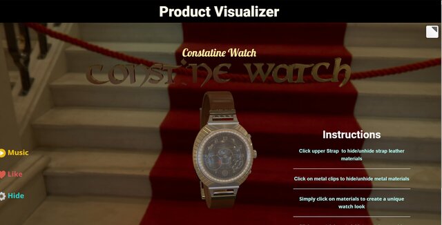 I offer 3D WebXR product configurator programming and WebGL development