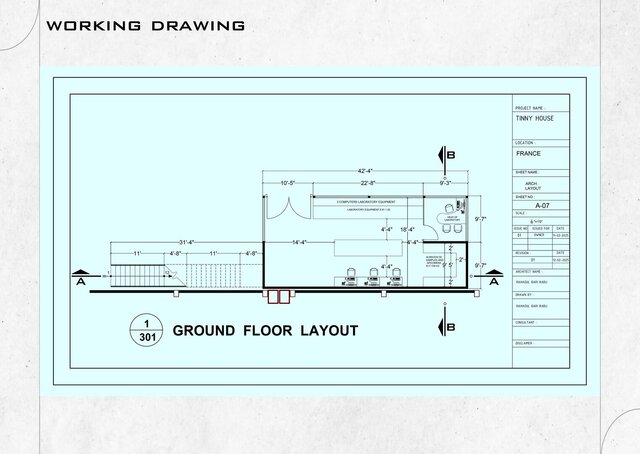 I will create and redraw architectural drawing  for your home image 9