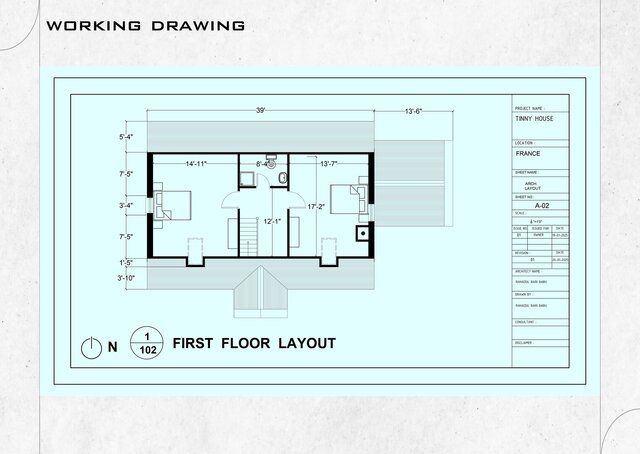 I will create and redraw architectural drawing  for your home image 8
