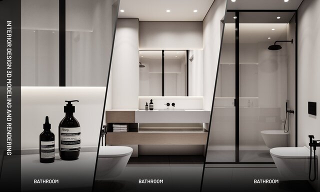 I offer professional interior design & 3D visualization image 3