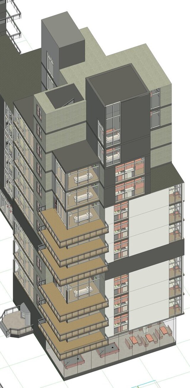 Freelance architectural support: Revit modeling & AutoCAD drafting image 2